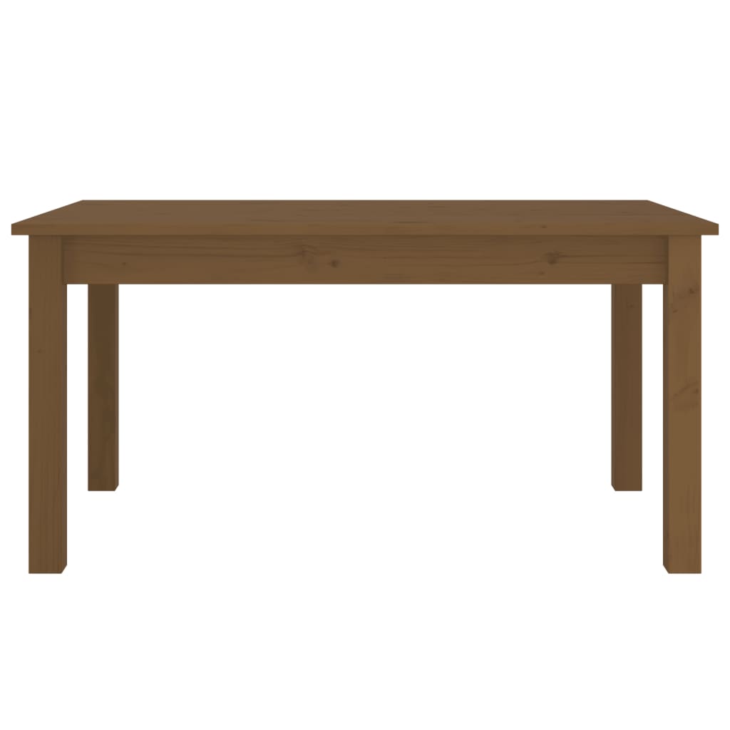 Coffee Table Honey Brown 80x50x40 cm Solid Wood Pine