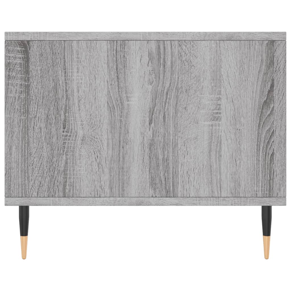 Coffee Table Grey Sonoma 90x50x40 cm Engineered Wood