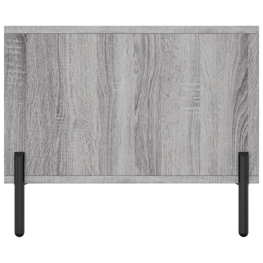 Coffee Table Grey Sonoma 90x50x40 cm Engineered Wood