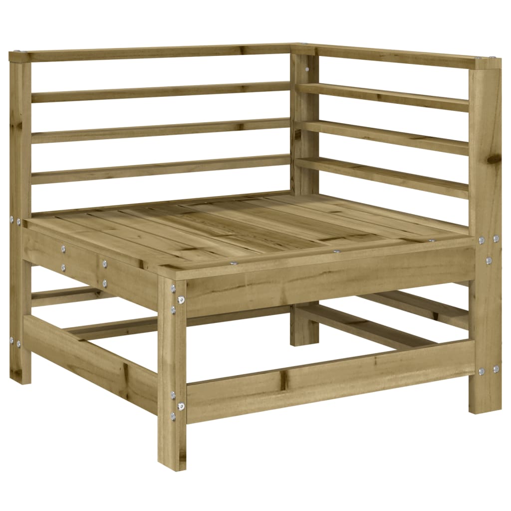 3 Piece Garden Lounge Set Impregnated Wood Pine