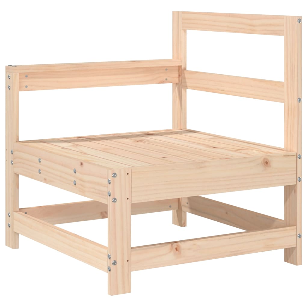 5 Piece Garden Lounge Set Solid Wood Pine