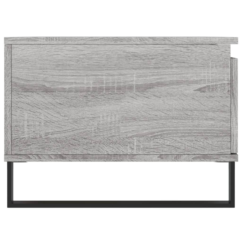 Coffee Table Grey Sonoma 90x50x36.5 cm Engineered Wood