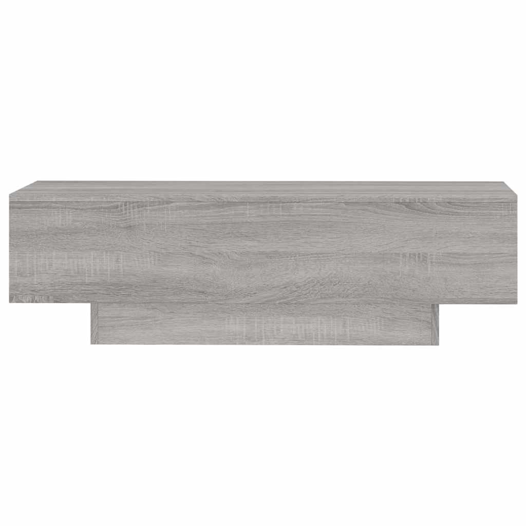 Coffee Table Grey Sonoma 100x49.5x31 cm Engineered Wood