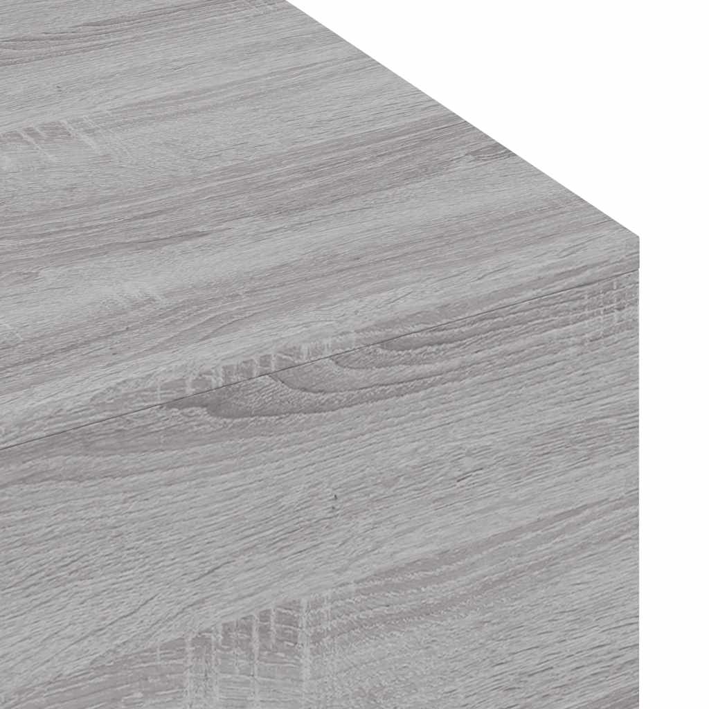 Coffee Table Grey Sonoma 100x49.5x31 cm Engineered Wood