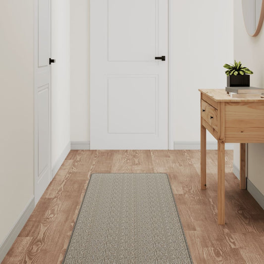 Carpet Runner Sisal Look Taupe 50x200 cm