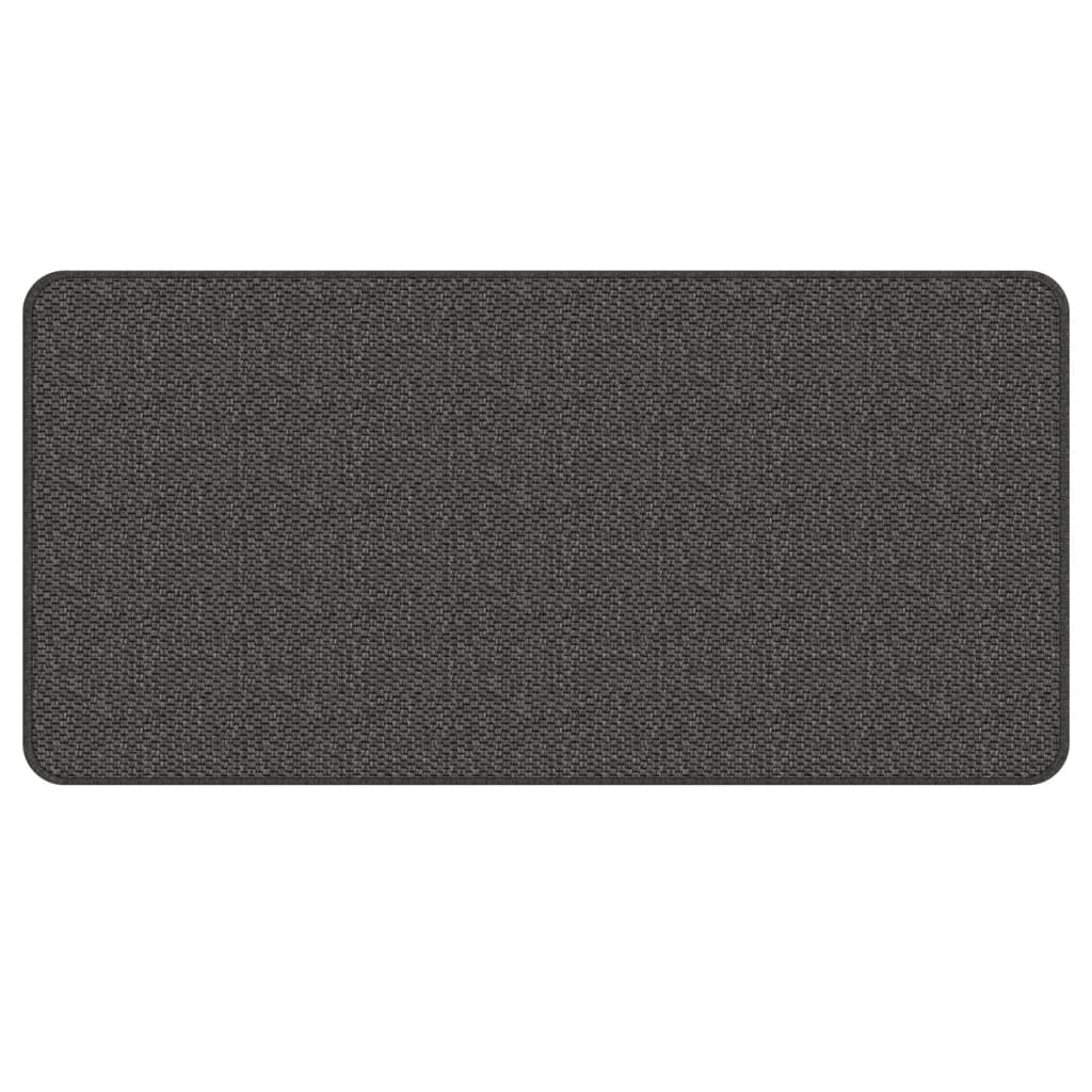 Carpet Runner Sisal Look Anthracite 50x100 cm