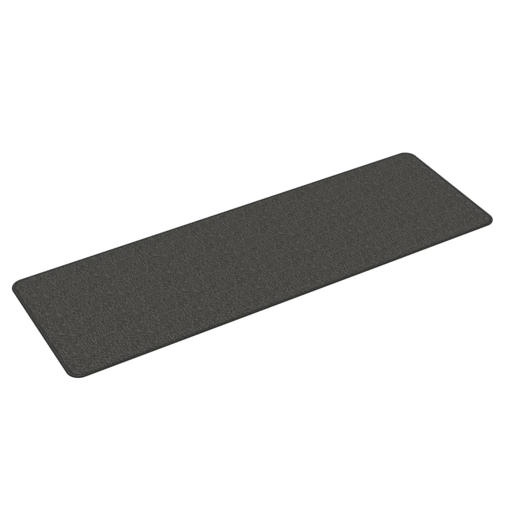 Carpet Runner Sisal Look Anthracite 50x150 cm
