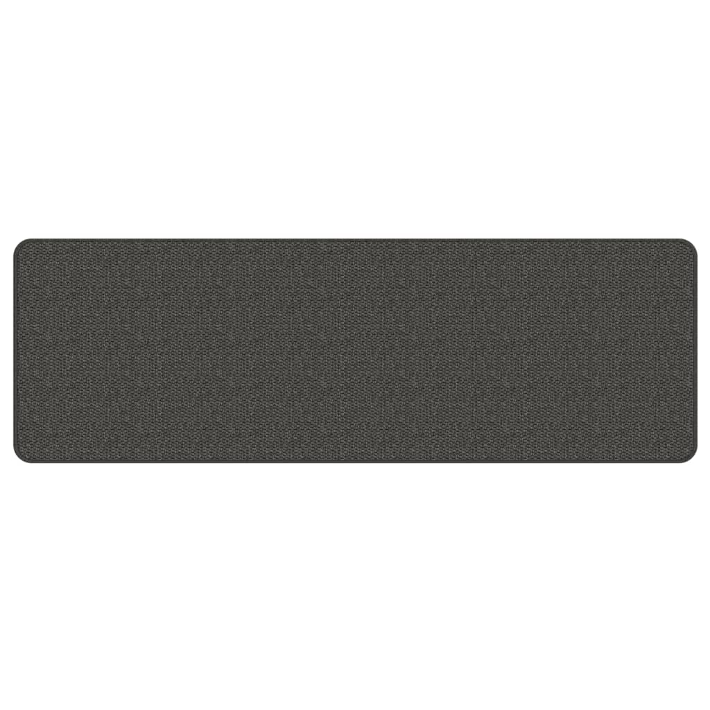 Carpet Runner Sisal Look Anthracite 50x150 cm