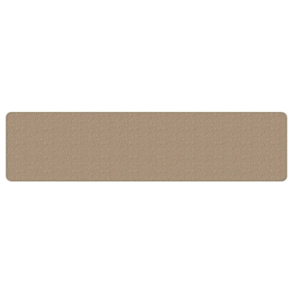 Carpet Runner Sisal Look Sand 50x200 cm