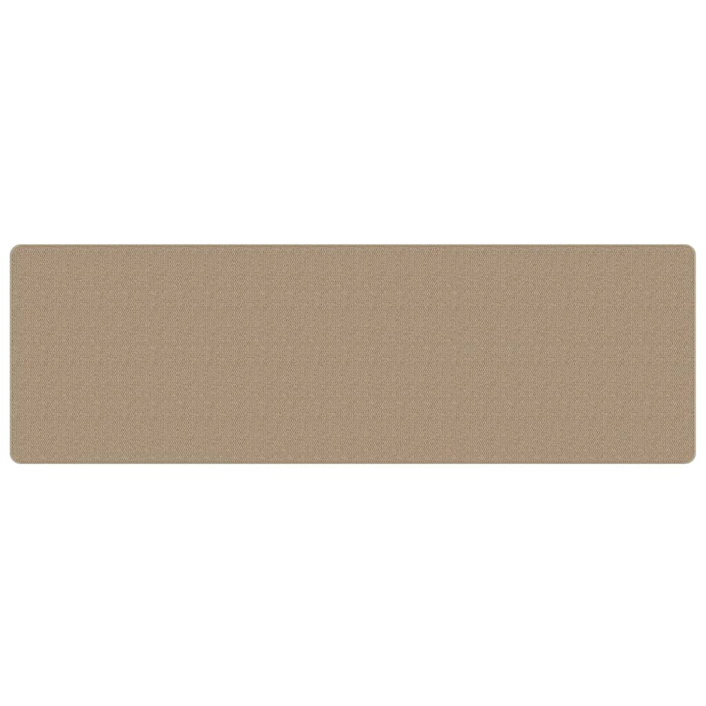 Carpet Runner Sisal Look Sand 80x250 cm