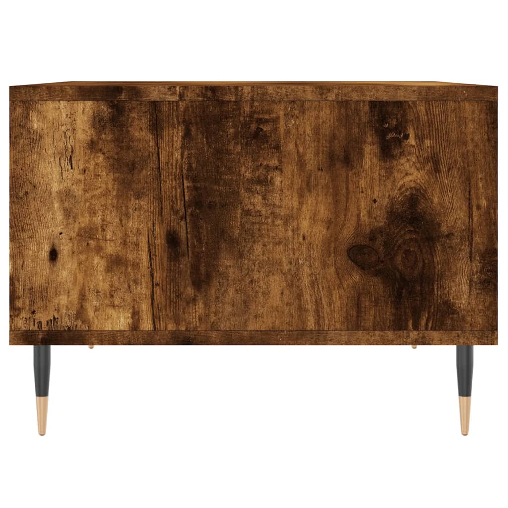 Coffee Table Smoked Oak 60x50x36.5 cm Engineered Wood