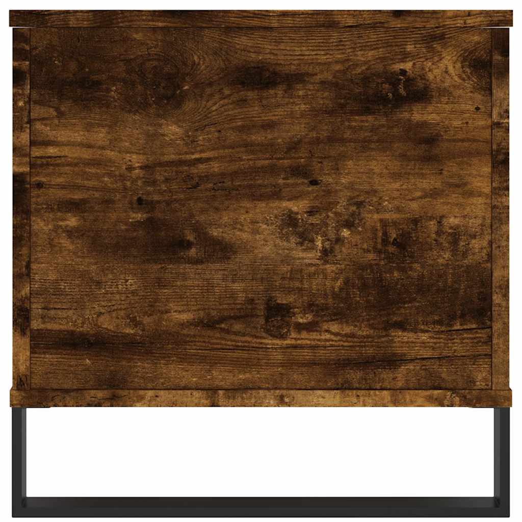 Coffee Table Smoked Oak 90x44.5x45 cm Engineered Wood