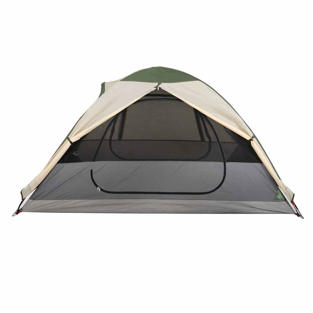 Camping Tent Dome 2-Person Green Waterproof