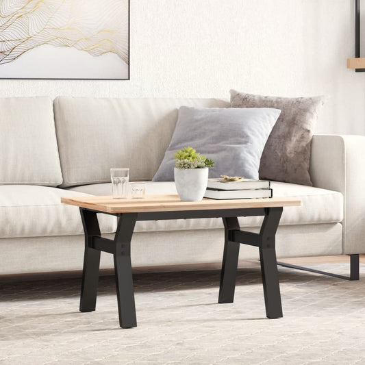 Coffee Table Legs Y-Frame 60x40x38 cm Steel