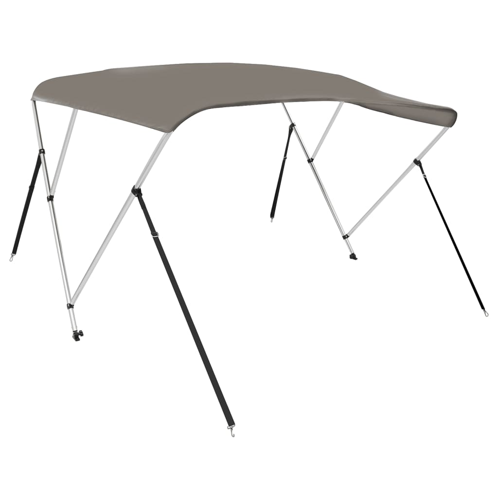 3-bow Bimini Top Grey 183x196x137 cm