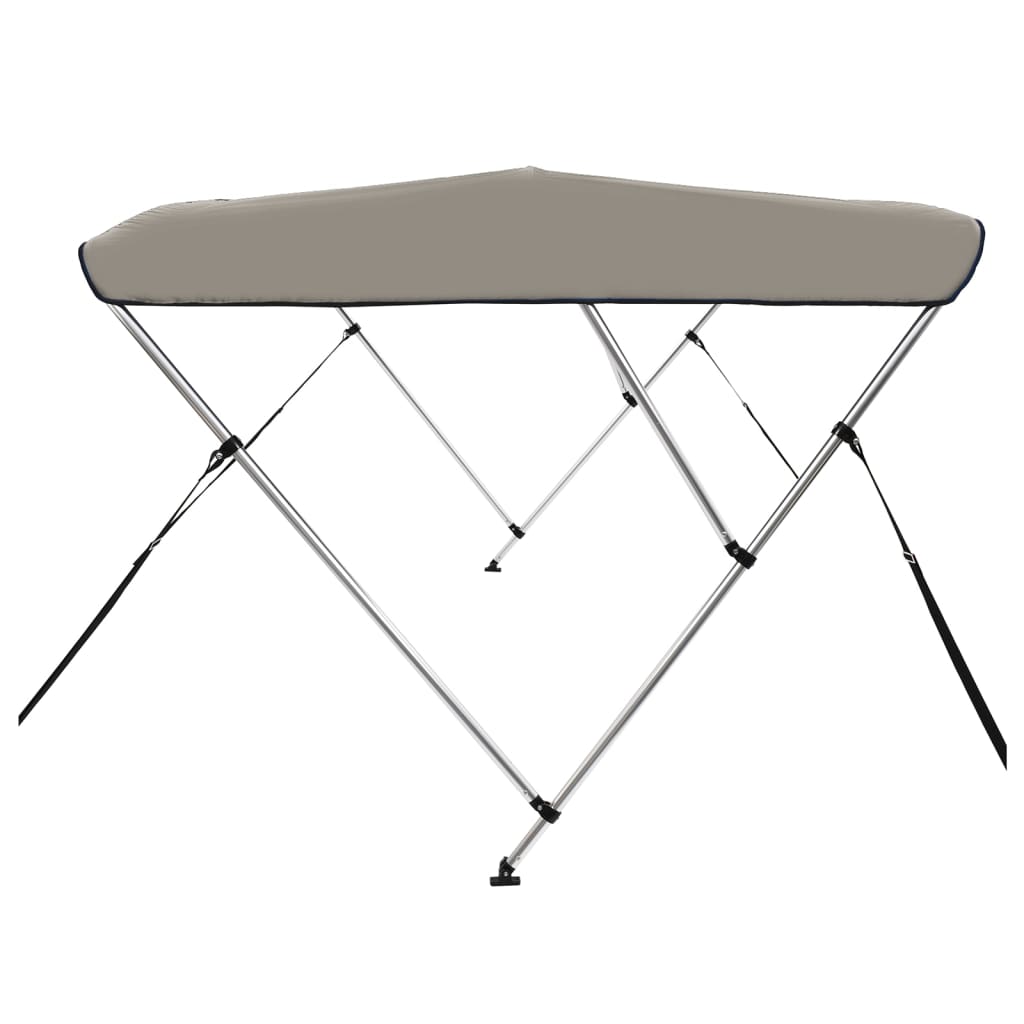 3-bow Bimini Top Grey 183x196x137 cm