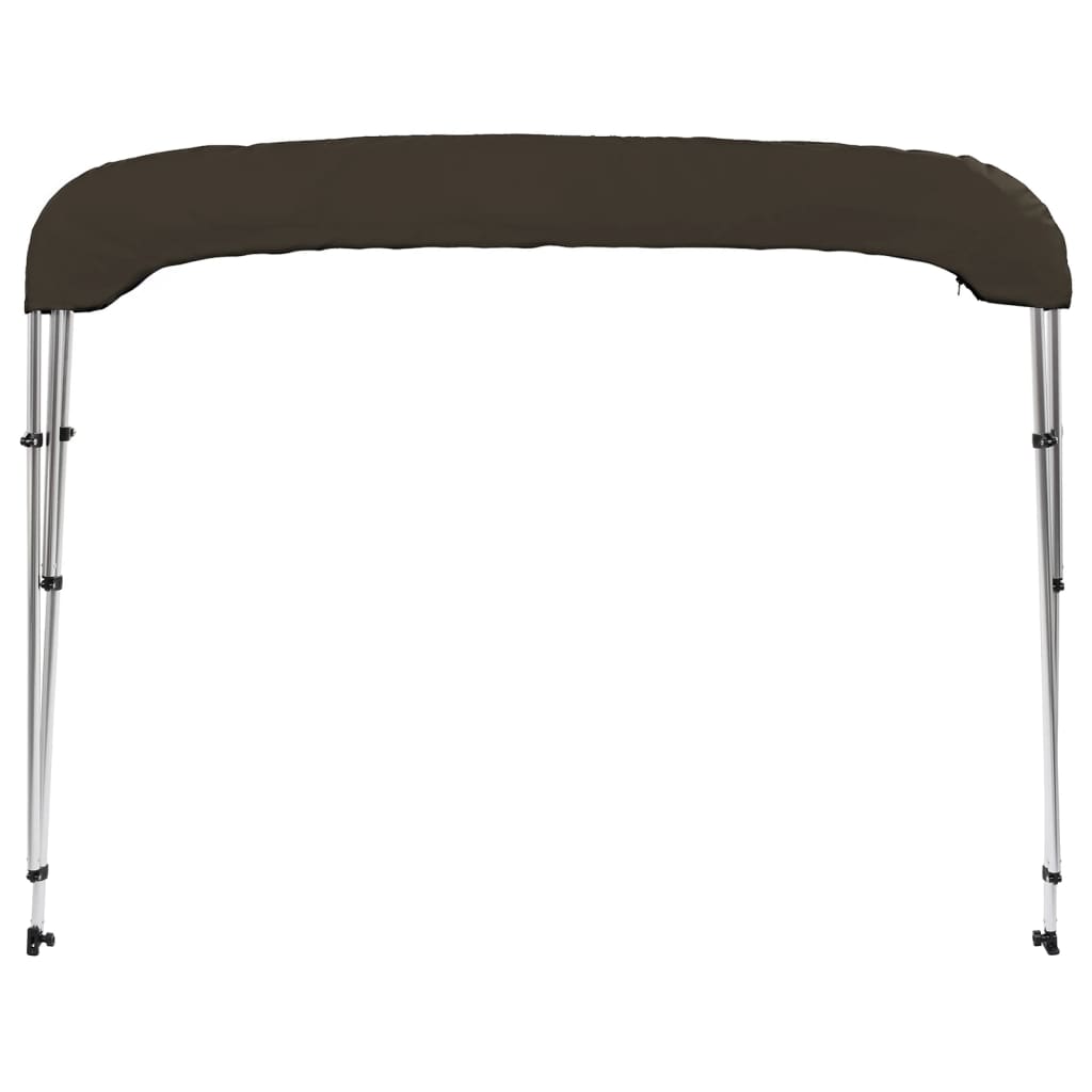3-bow Bimini Top Black 183x180x137 cm