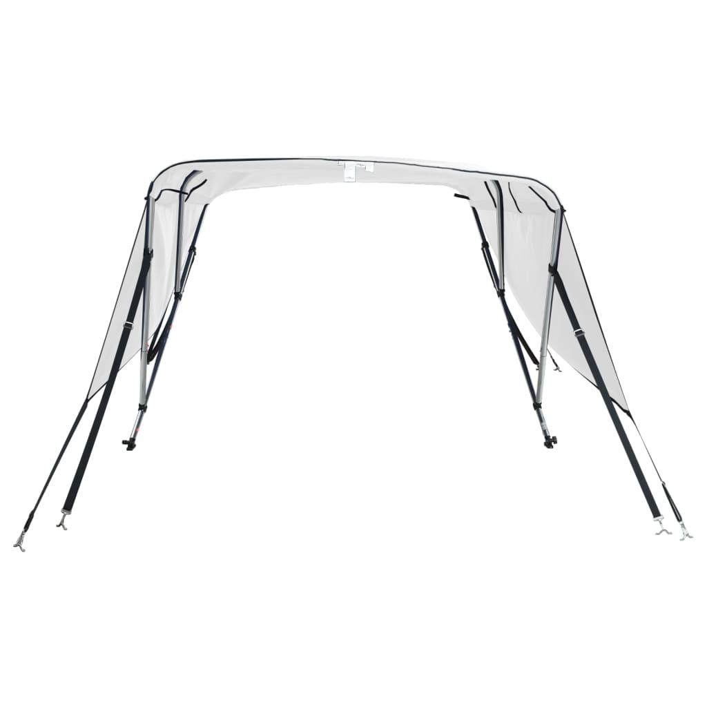 3-bow Bimini Top with Sidewalls 183x(185-198)x137 cm
