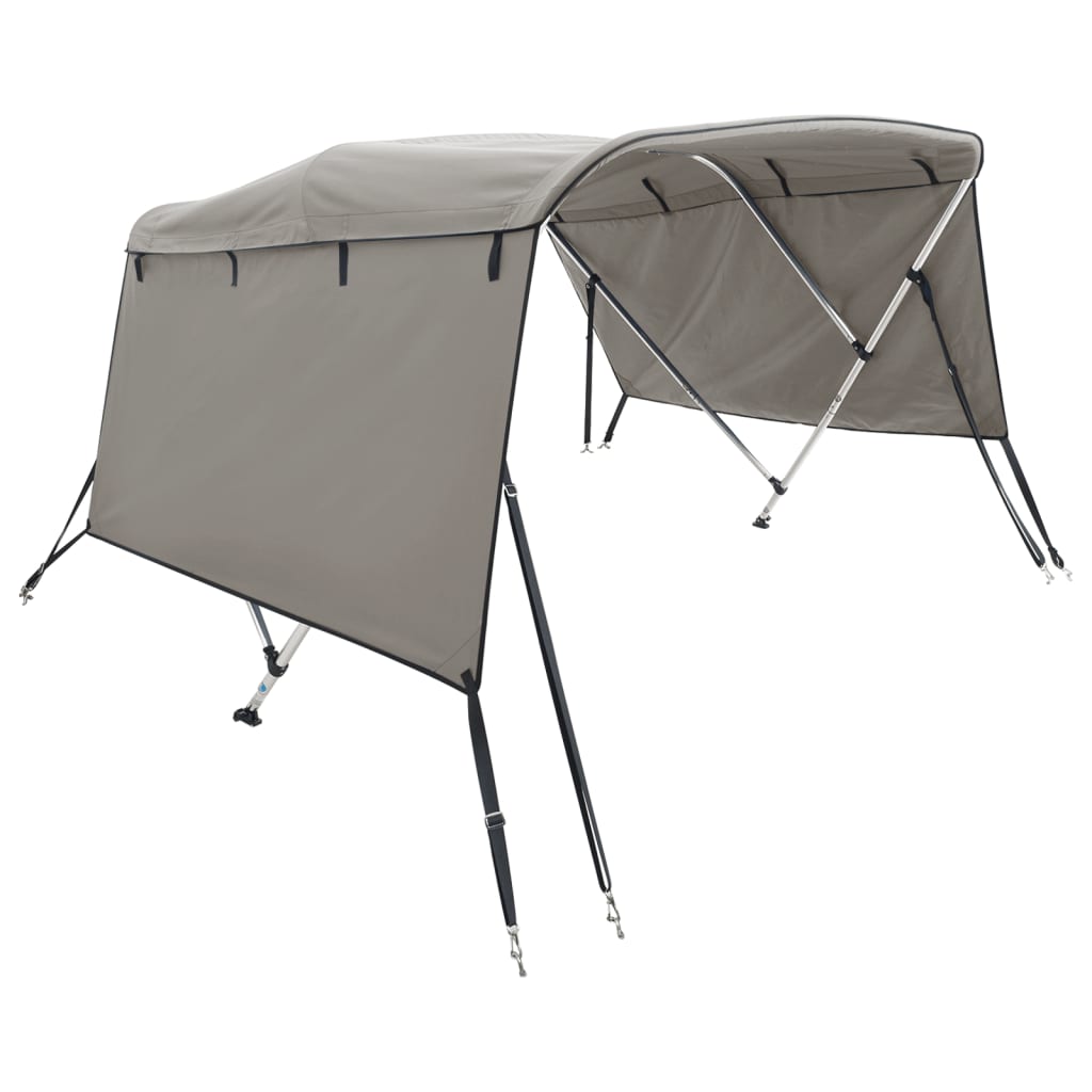 3-bow Bimini Top with Sidewalls 183x(154-167)x137 cm