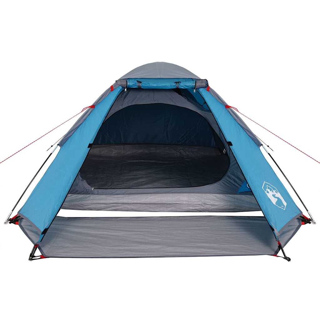 Camping Tent Dome 2-Person Blue Waterproof