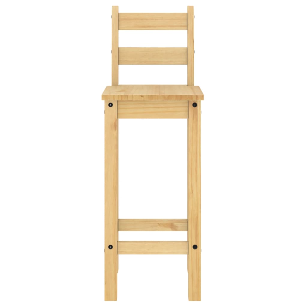 3 Piece Bar Set Solid Wood Pine
