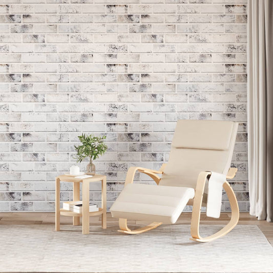 3D Wall Panels 10 pcs Light Grey 100x50 cm EPS