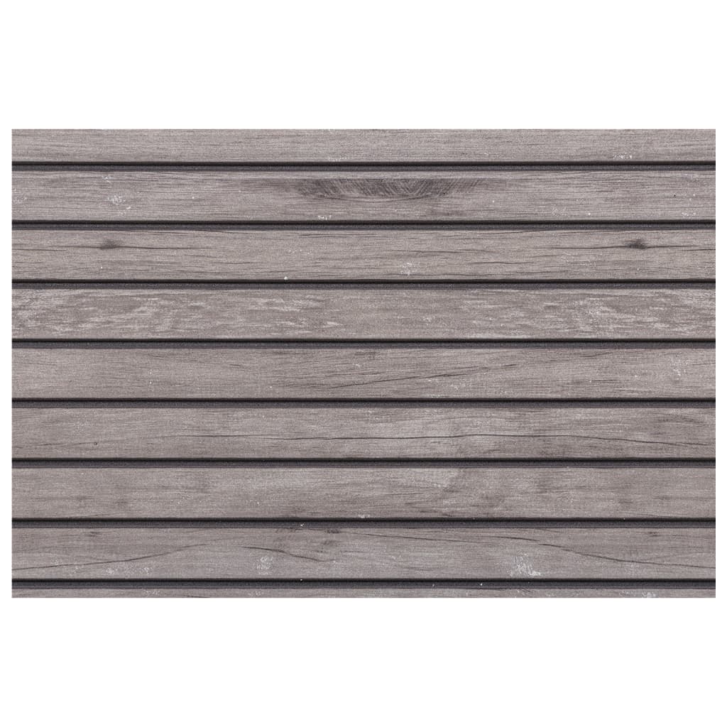 3D Wall Panels 5 pcs Grey 100x50 cm EPS