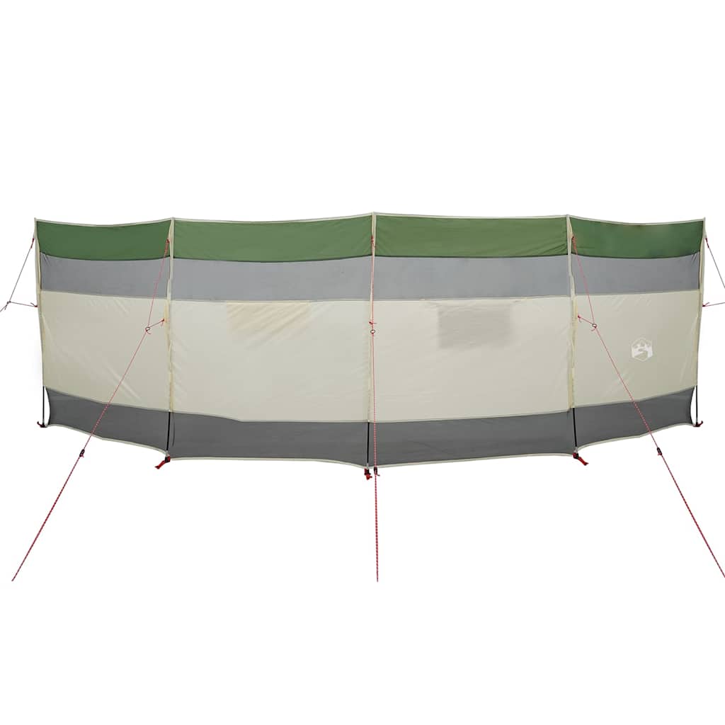 Camping Windbreak Green 510x153 cm Waterproof