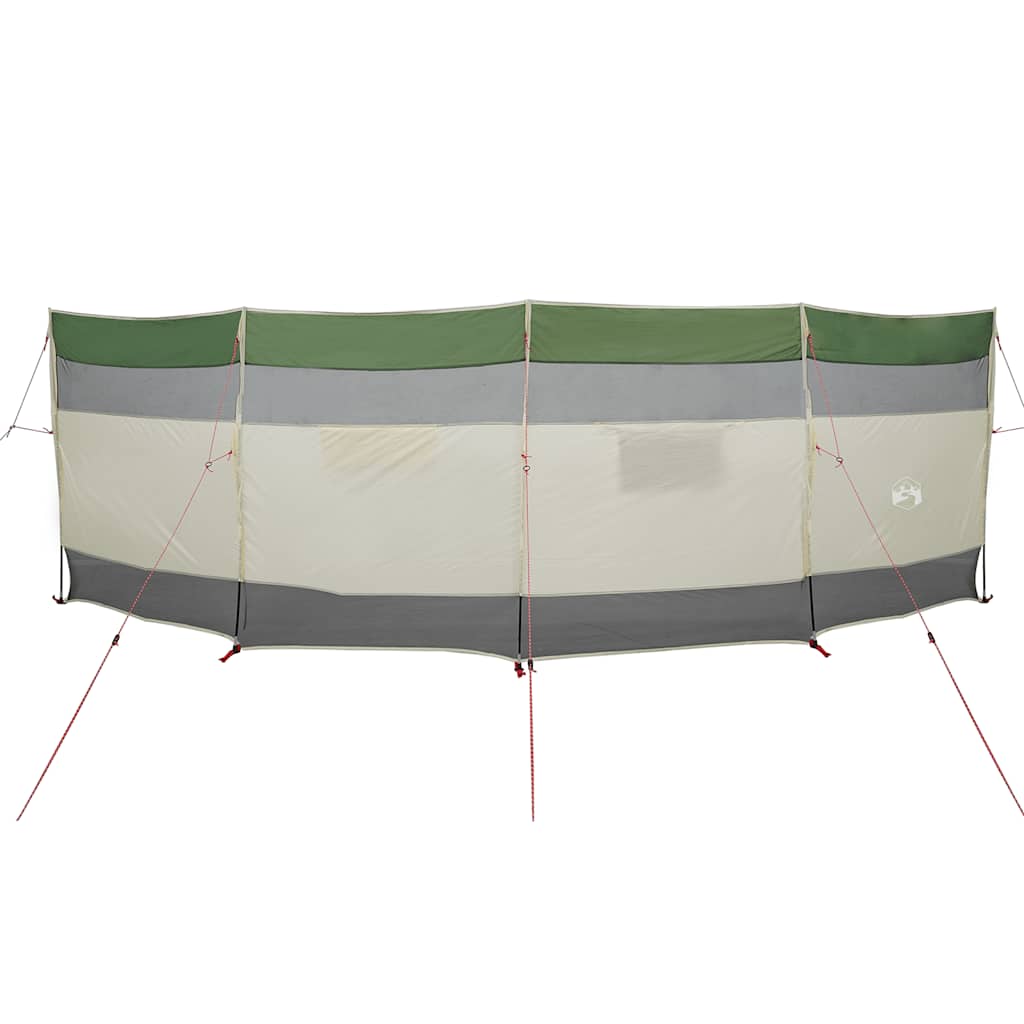 Camping Windbreak Green 510x153 cm Waterproof