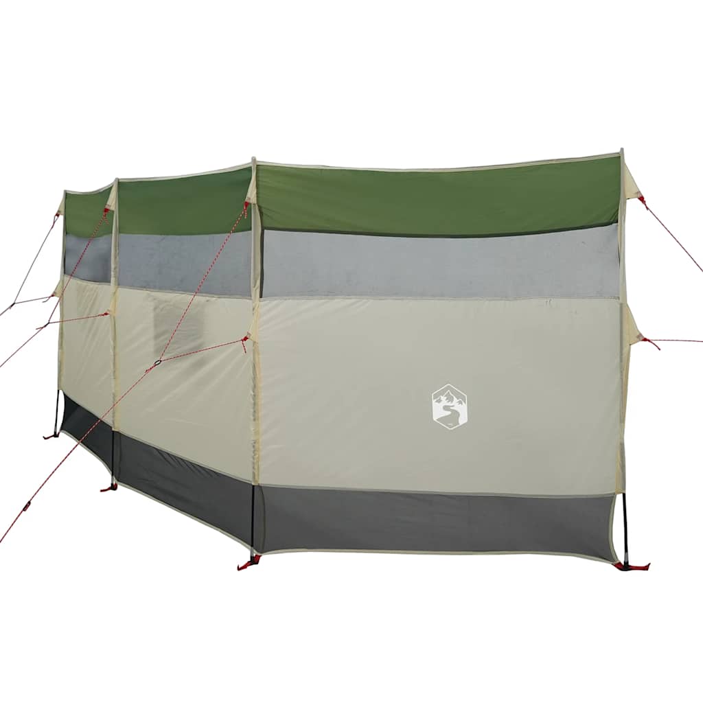 Camping Windbreak Green 510x153 cm Waterproof