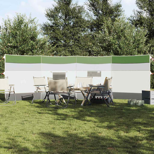 Camping Windbreak Green 510x153 cm Waterproof