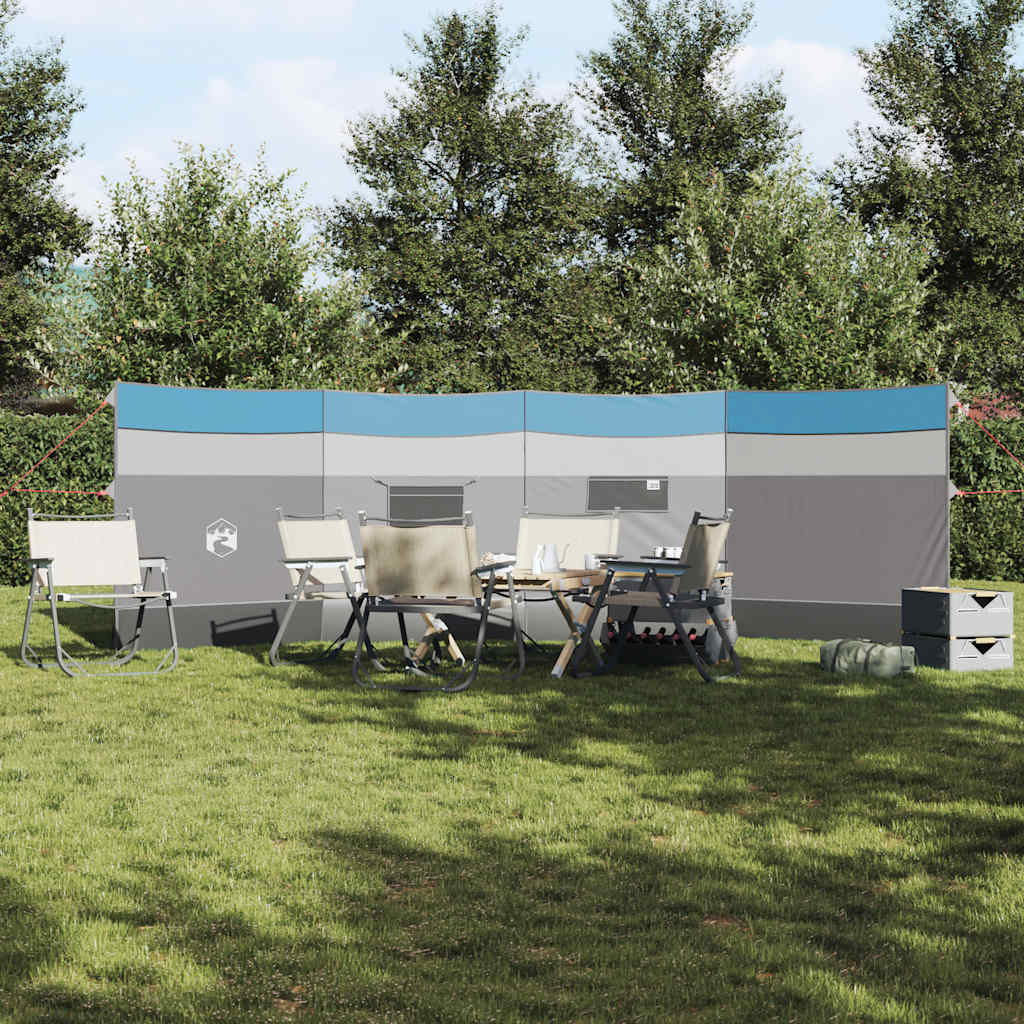 Camping Windbreak Blue 510x153 cm Waterproof