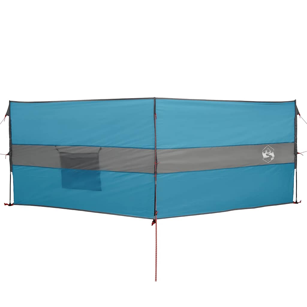 Camping Windbreak Blue 344x120 cm Waterproof