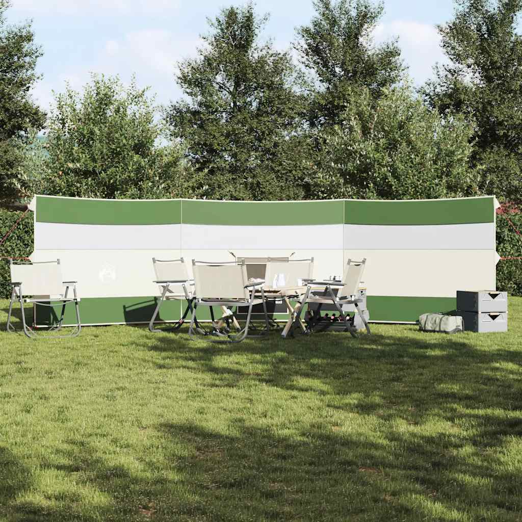 Camping Windbreak Green 508x130 cm Waterproof