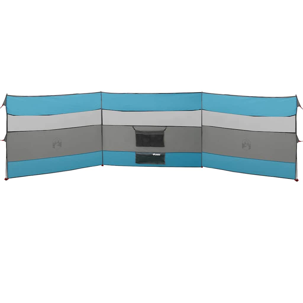 Camping Windbreak Blue 508x130 cm Waterproof