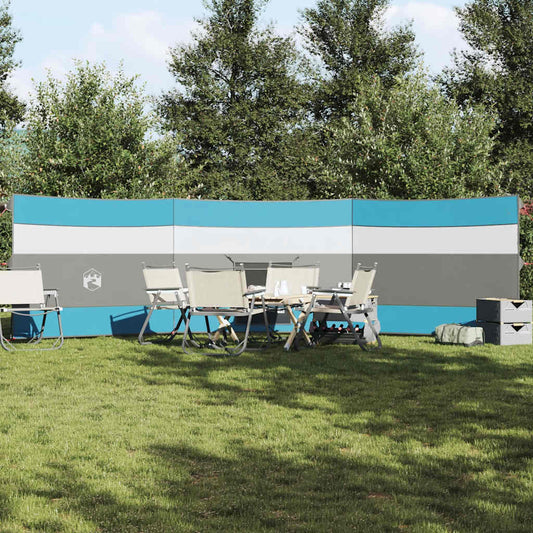 Camping Windbreak Blue 508x130 cm Waterproof