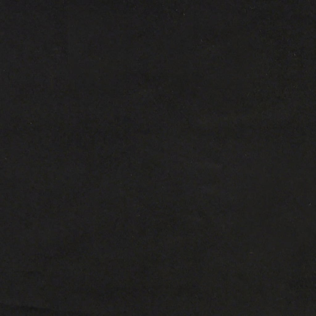 Box Spring Bed with Mattress Black 90x200 cm Velvet