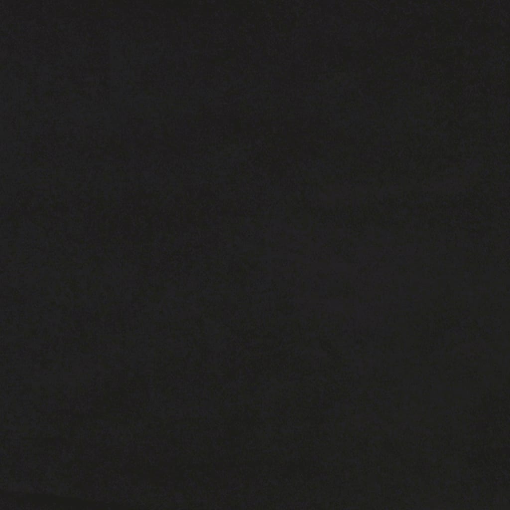 Box Spring Bed with Mattress Black 120x200 cm Velvet