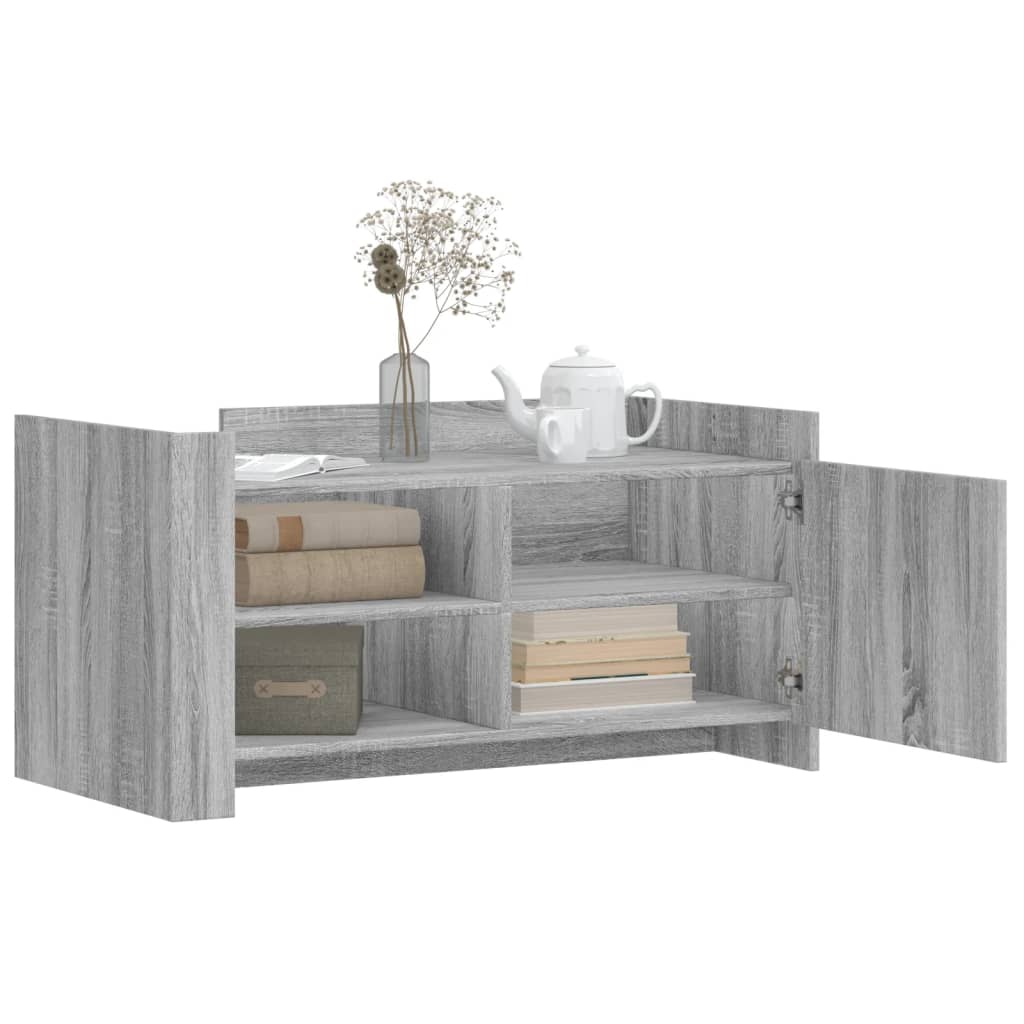 Coffee Table Grey Sonoma 100x50x50 cm Engineered Wood