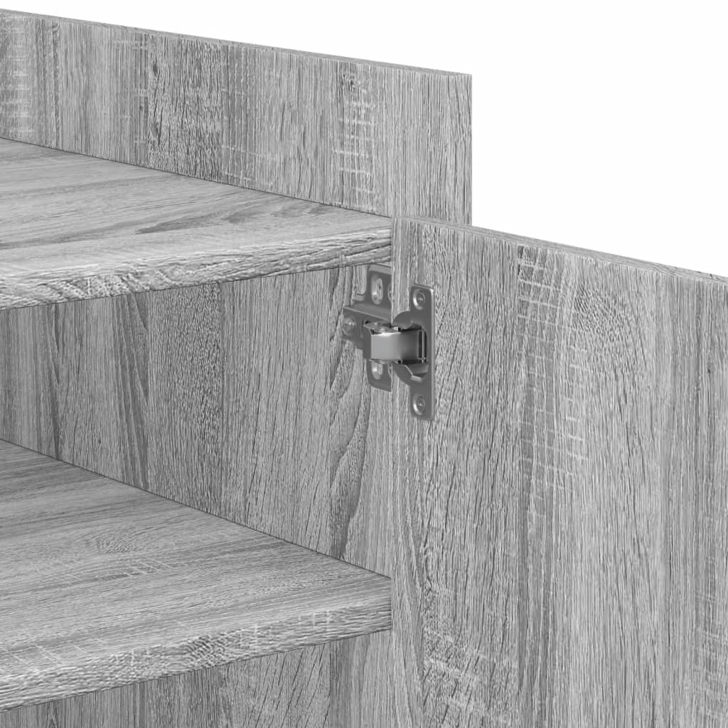 Coffee Table Grey Sonoma 100x50x50 cm Engineered Wood