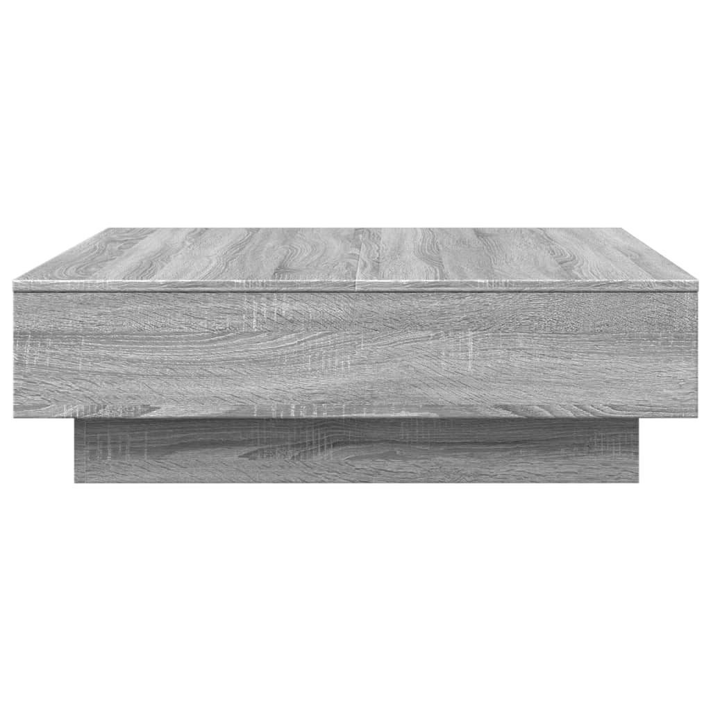Coffee Table Grey Sonoma 90x90x28 cm Engineered Wood