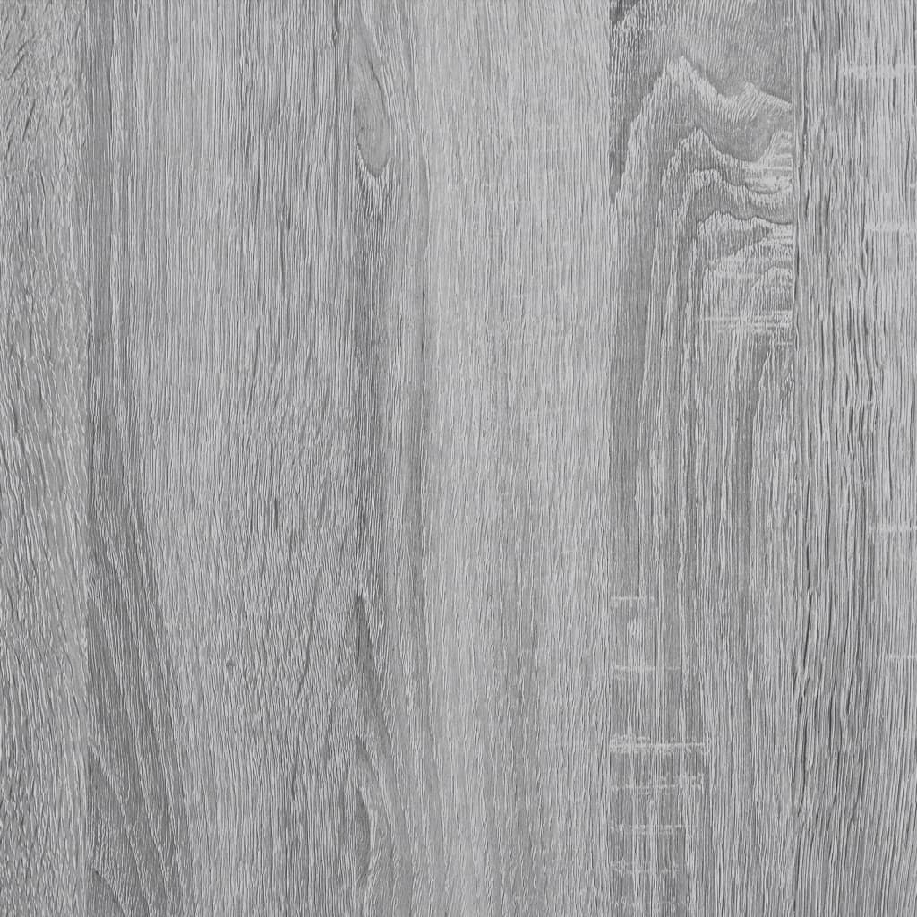 Coffee Table Grey Sonoma 89.5x48x30 cm Engineered Wood