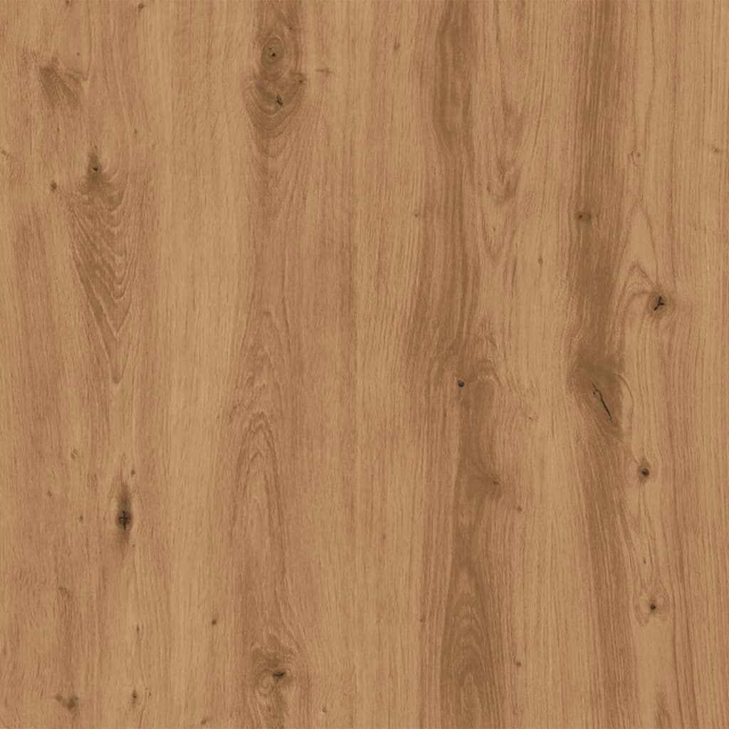 Bookcase 5-Tier Artisian Oak 45x23.5x162.5 cm Engineered Wood