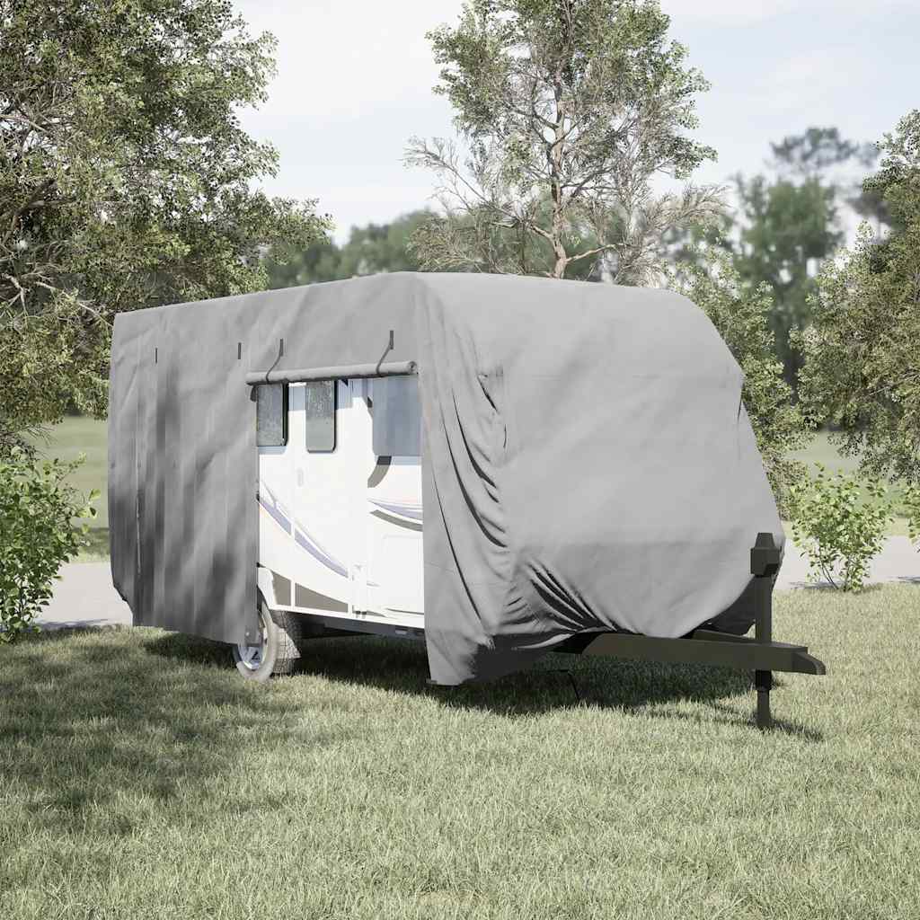 Caravan Cover Grey 670x250x220 cm Non-woven Fabric