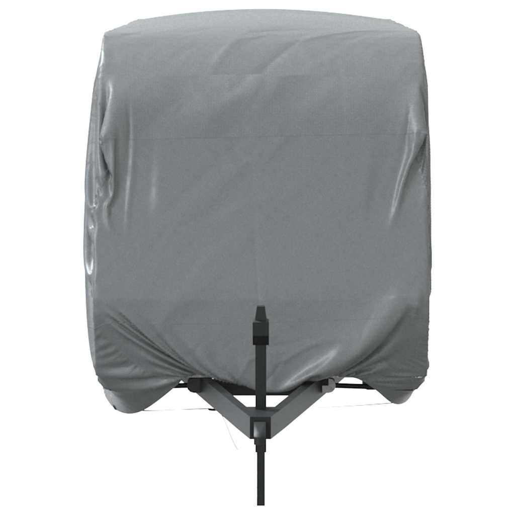 Caravan Cover Grey 670x250x220 cm Non-woven Fabric