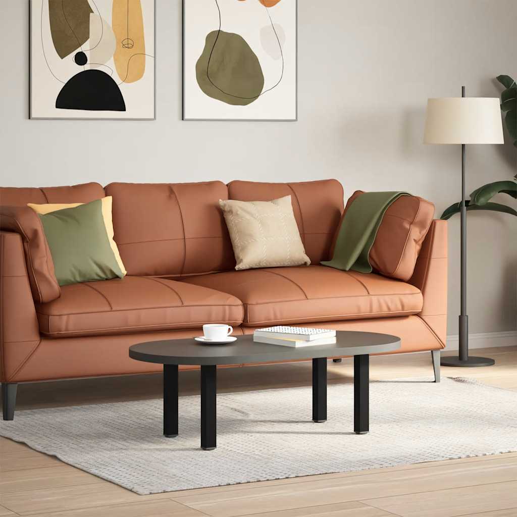Coffee Table Legs 4 pcs Black 30-32 cm Steel
