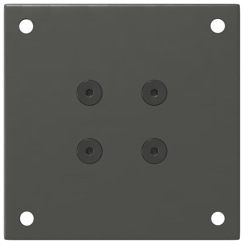 Coffee Table Legs 4 pcs Anthracite 30-32 cm Steel