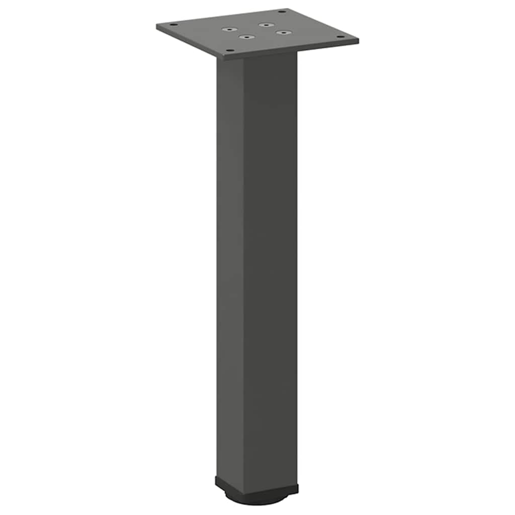 Coffee Table Legs 4 pcs Anthracite 42-44 cm Steel