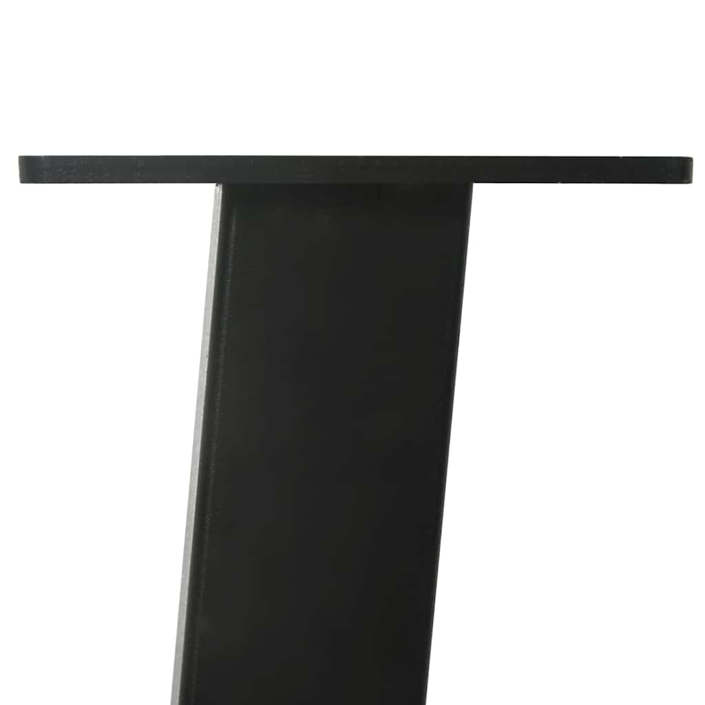 Coffee Table Legs 4 pcs Black 30 cm Steel