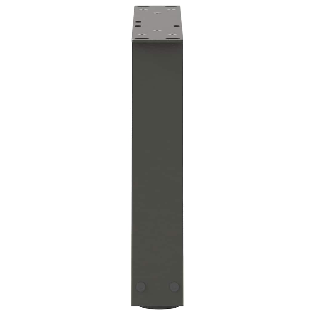Coffee Table Legs V-Shape 2 pcs Anthracite 30x(30-31.3) cm Steel